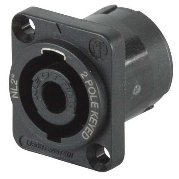Main product image for Neutrik NL2MP Speakon 2 Pole Panel Mount 092-059